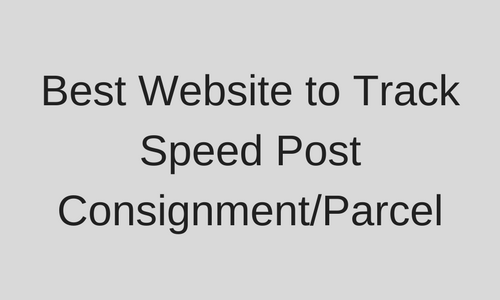 Best Website to Track Speed Post Consignment Parcel